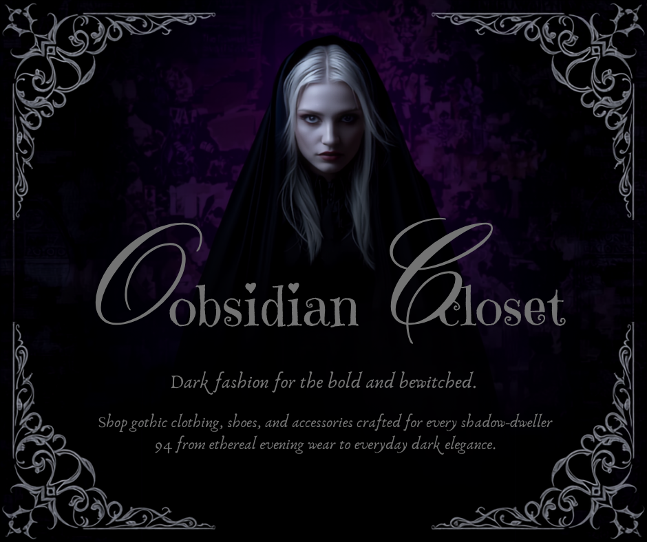The Obsidian Closet — Gothic clothing, shoes, and dark fashion at Moon Jewels Boutique