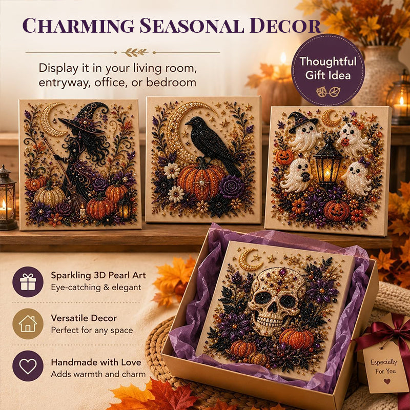Halloween Diamond Art Gem Painting Kit