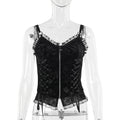 Gothic Rose Halter Top