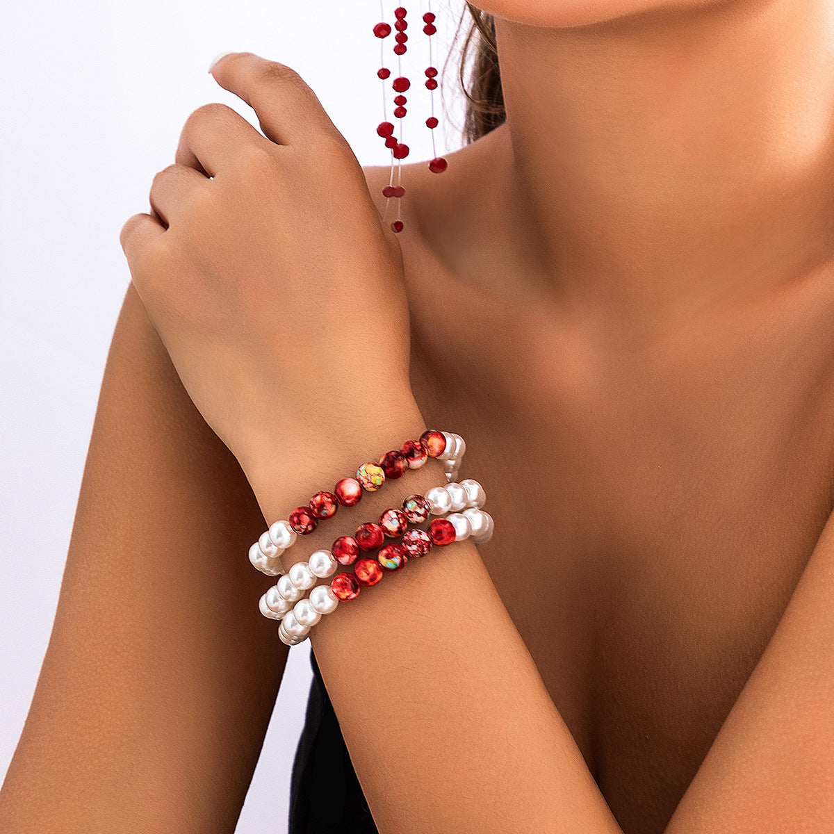 Gothic Pearl & Crystal Jewelry Collection