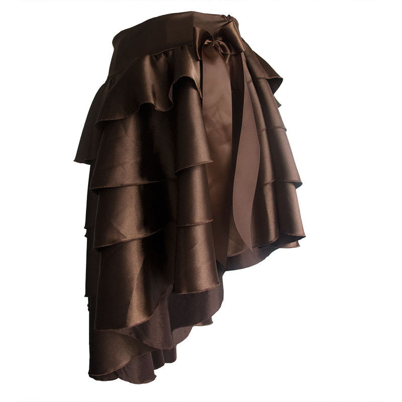 Punk Gothic Pirate Irregular Skirt – Caribbean Dark