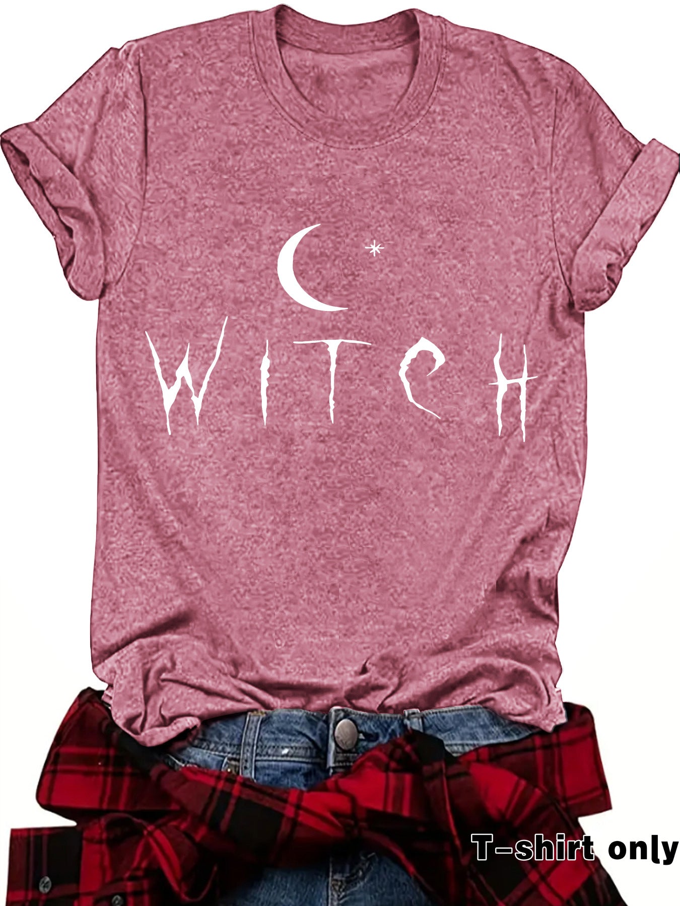 🌙 Witch Moon Graphic Print Tee