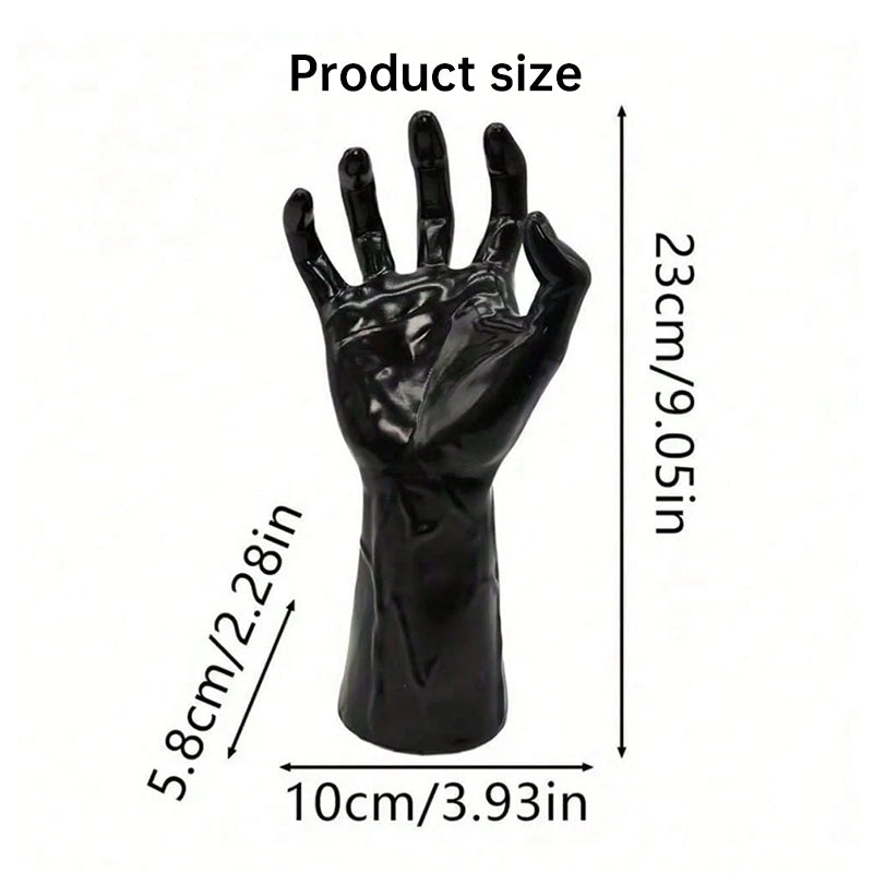 Gothic Spooky Hands & Bat Sticker Decor Kit