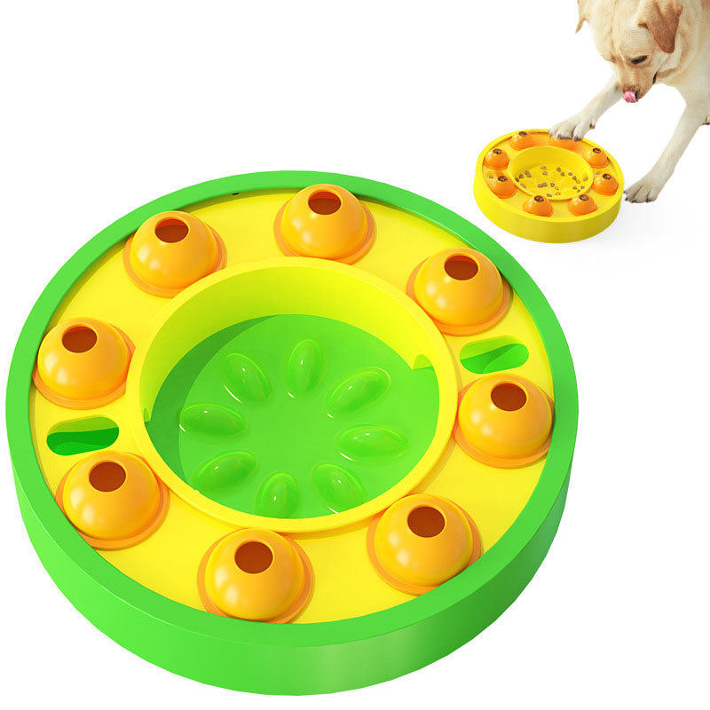 Interactive Dog Puzzle Toy — Treasure Hunt Slow Feeder