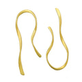 Earrings alloy earrings women's fashionable minimalist linear metallic and geometric shapes