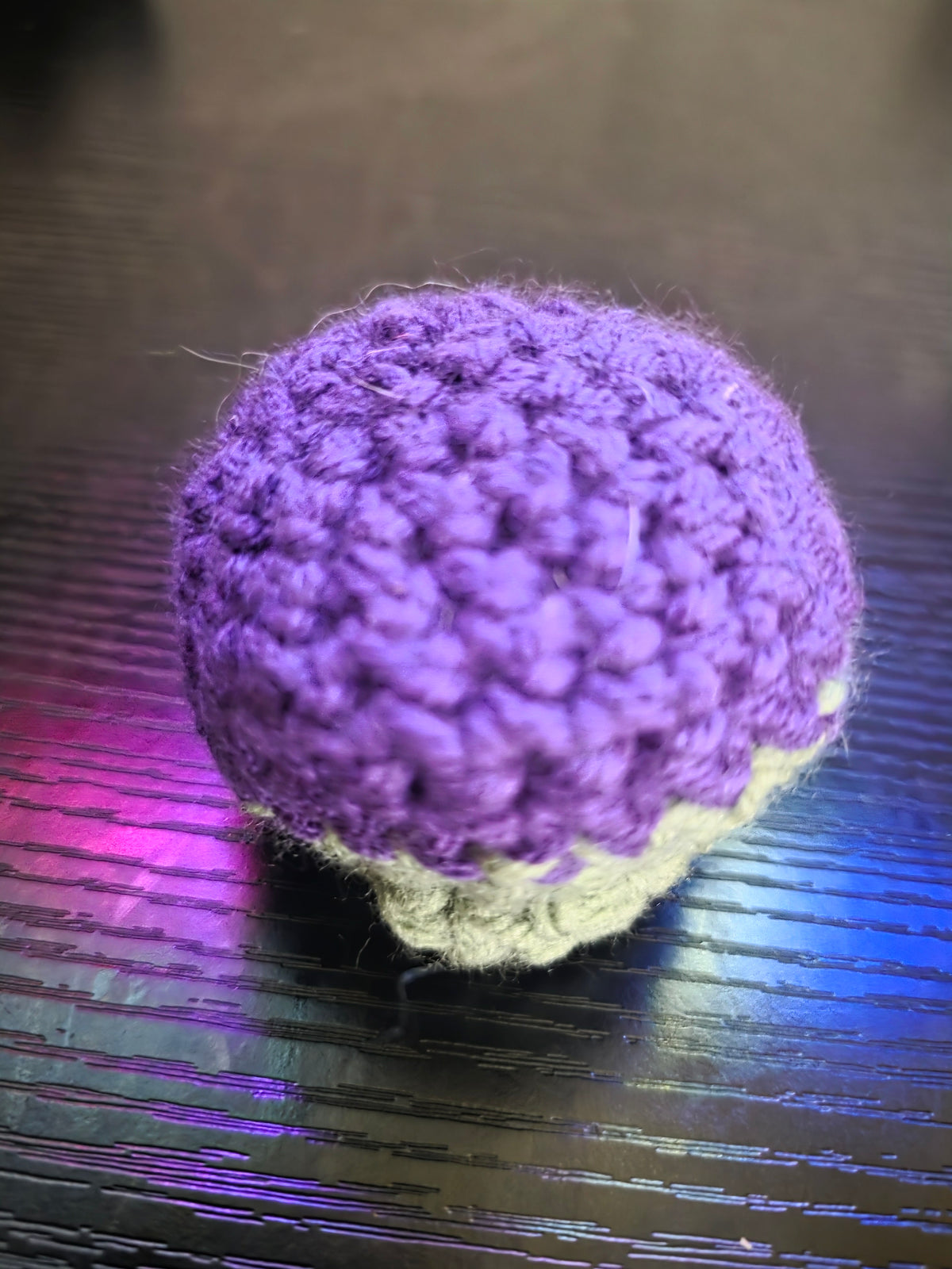 Handmade Crochet Mushroom Pop-It Fidget Toy
