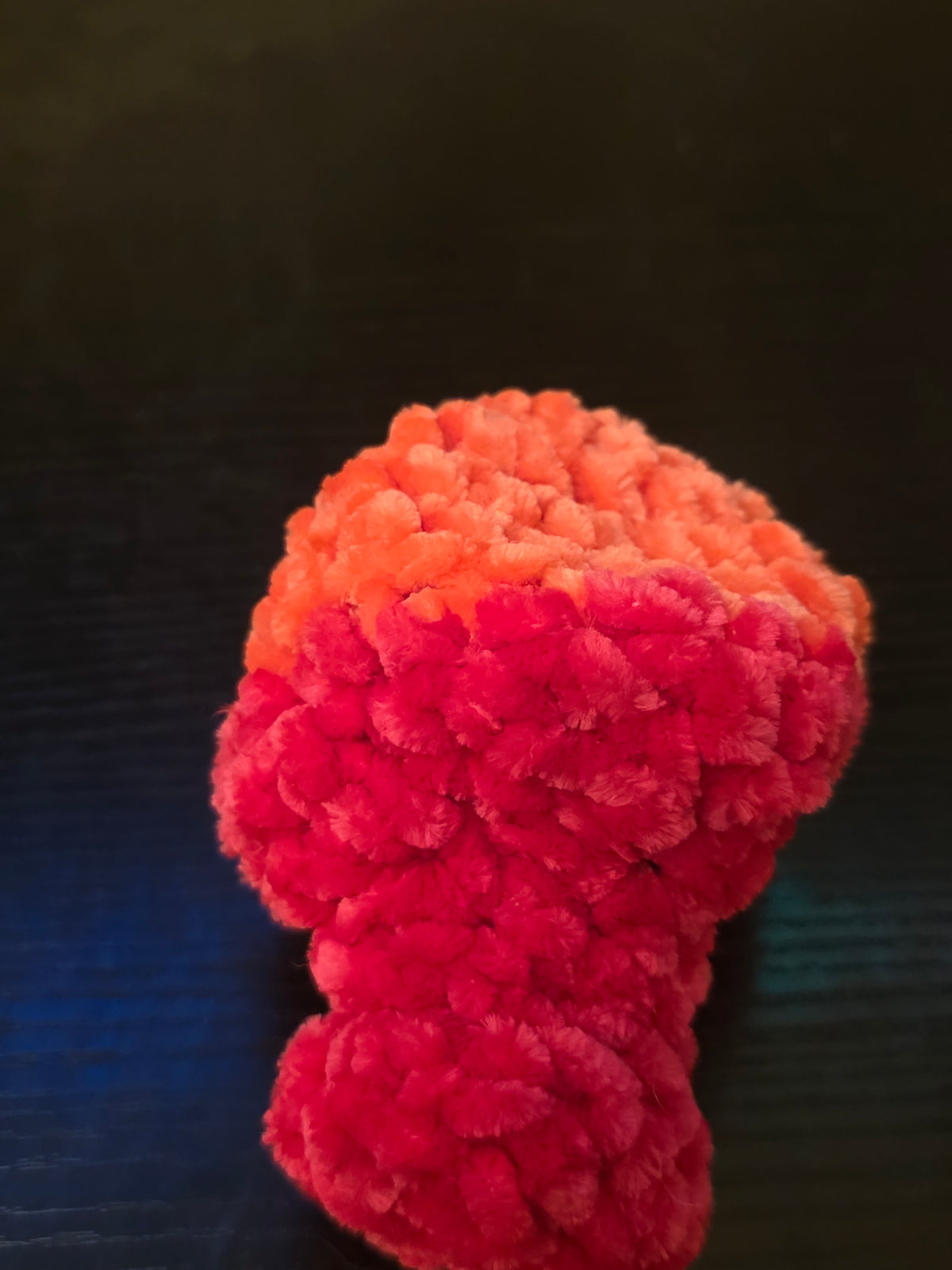 Pink Mushroom Handmade Cashmere Crochet Pop-It