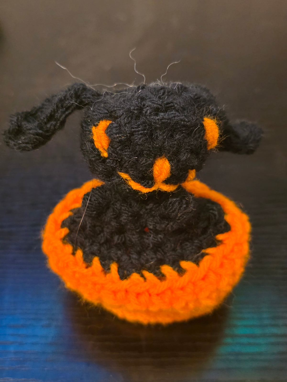 Halloween Bunny Handmade Pop-It Plushie