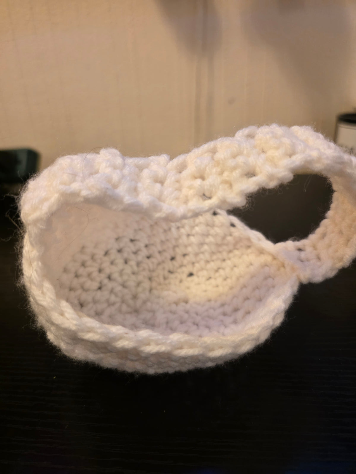 Black Chick in a Basket Handmade Plushie