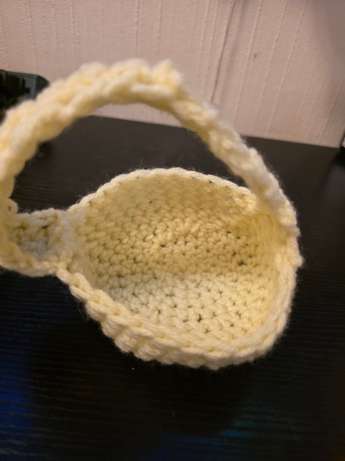 Chick in a Basket Handmade Plushie – Plum