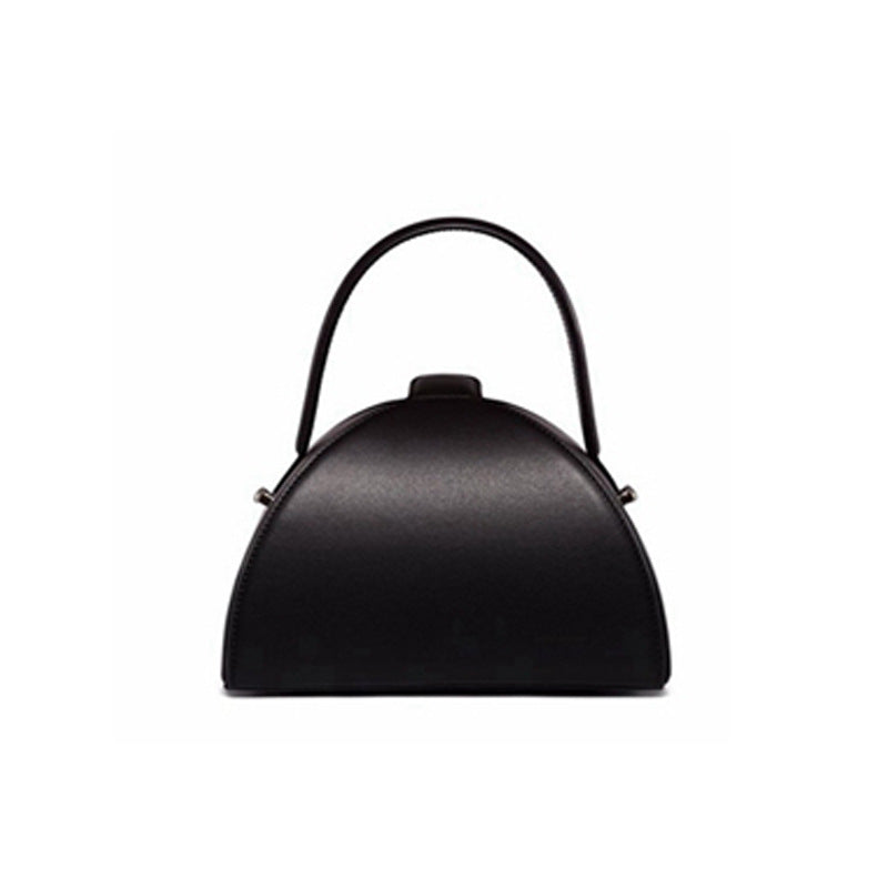 Half Moon Crossbody Bag — Dark Aesthetic Single Shoulder