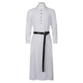 Medieval Hooded Gothic Cape Long Trench Coat Halloween Middle Eastern Church Wizard Death Cloak Robe Poncho