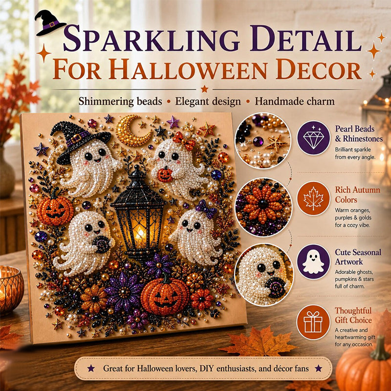 Halloween Diamond Art Gem Painting Kit