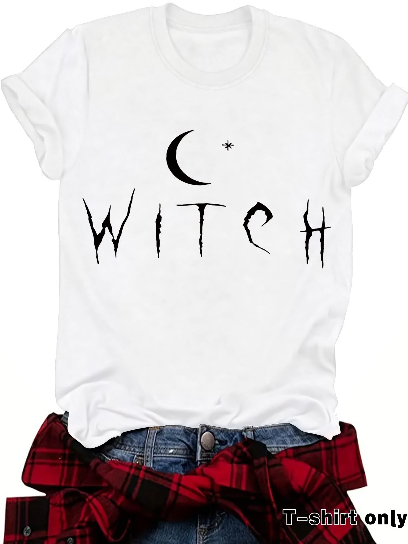 🌙 Witch Moon Graphic Print Tee