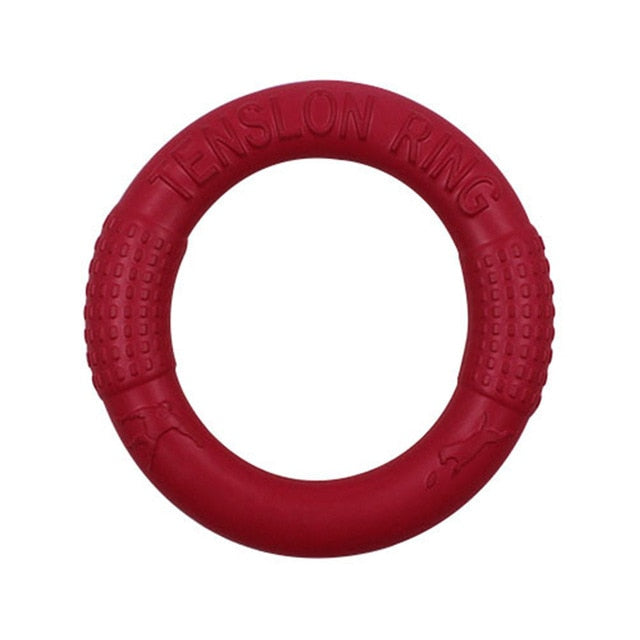 Dog Flying Disc — Interactive Rubber Training Frisbee