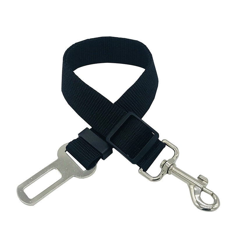 Adjustable Pet Car Safety Belt — Dog Seat Belt Tether