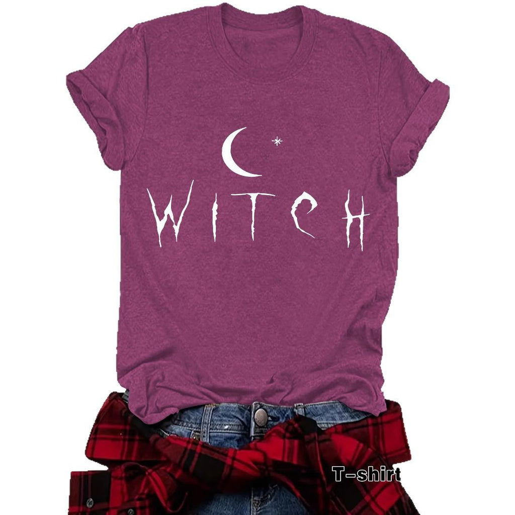 🌙 Witch Moon Graphic Print Tee