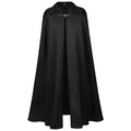 Halloween Unisex Vintage Gothic Cape Coat Hooded Cloak Wizard Priest Robe