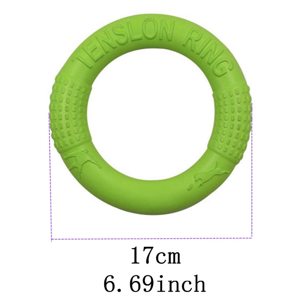 Dog Flying Disc — Interactive Rubber Training Frisbee