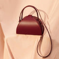 Half Moon Crossbody Bag — Dark Aesthetic Single Shoulder