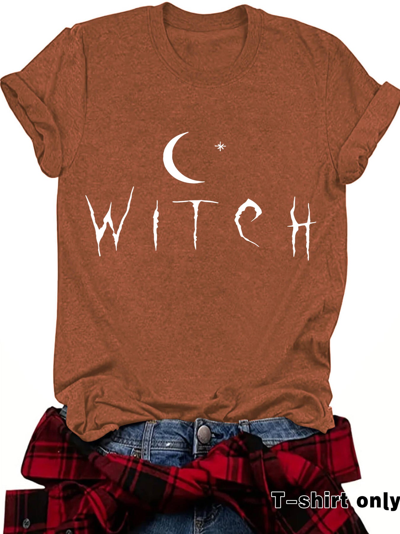 🌙 Witch Moon Graphic Print Tee