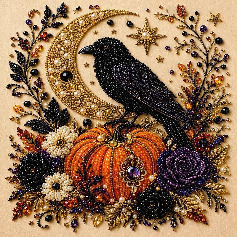 Halloween Diamond Art Gem Painting Kit