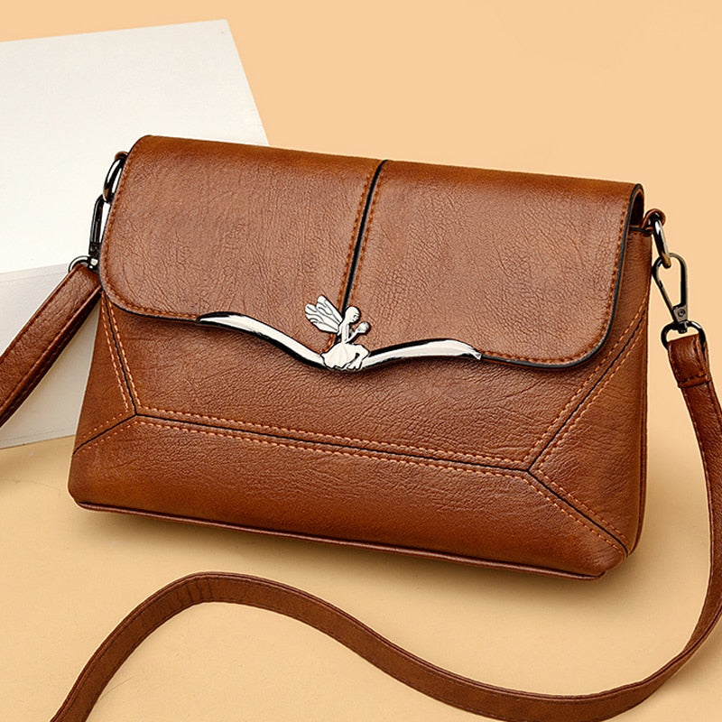 Soft Leather Tote & Crossbody Shoulder Bag | Women's Fashion Handbag | 7 Colors