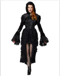 Beaded Gothic Medieval Roman Women's Modern Dance Shawl Performance Dress for Halloween Party