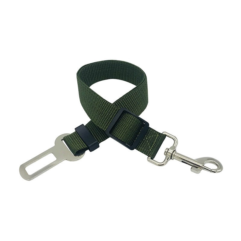 Adjustable Pet Car Safety Belt — Dog Seat Belt Tether