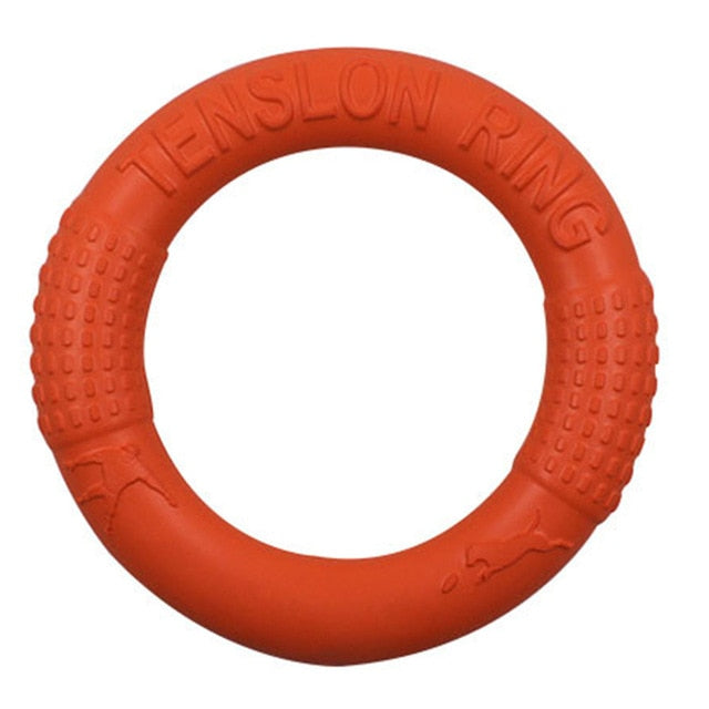 Dog Flying Disc — Interactive Rubber Training Frisbee
