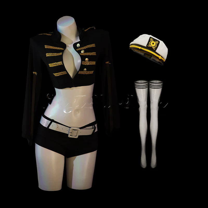 Night Flight Officer Cosplay Costume Set