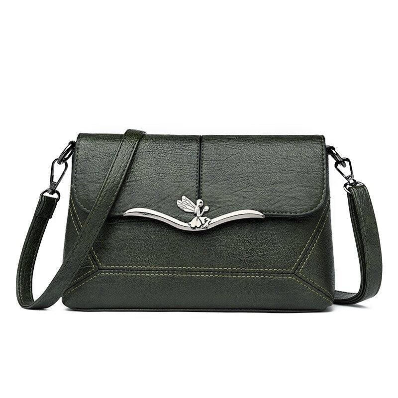 Soft Leather Tote & Crossbody Shoulder Bag | Women's Fashion Handbag | 7 Colors