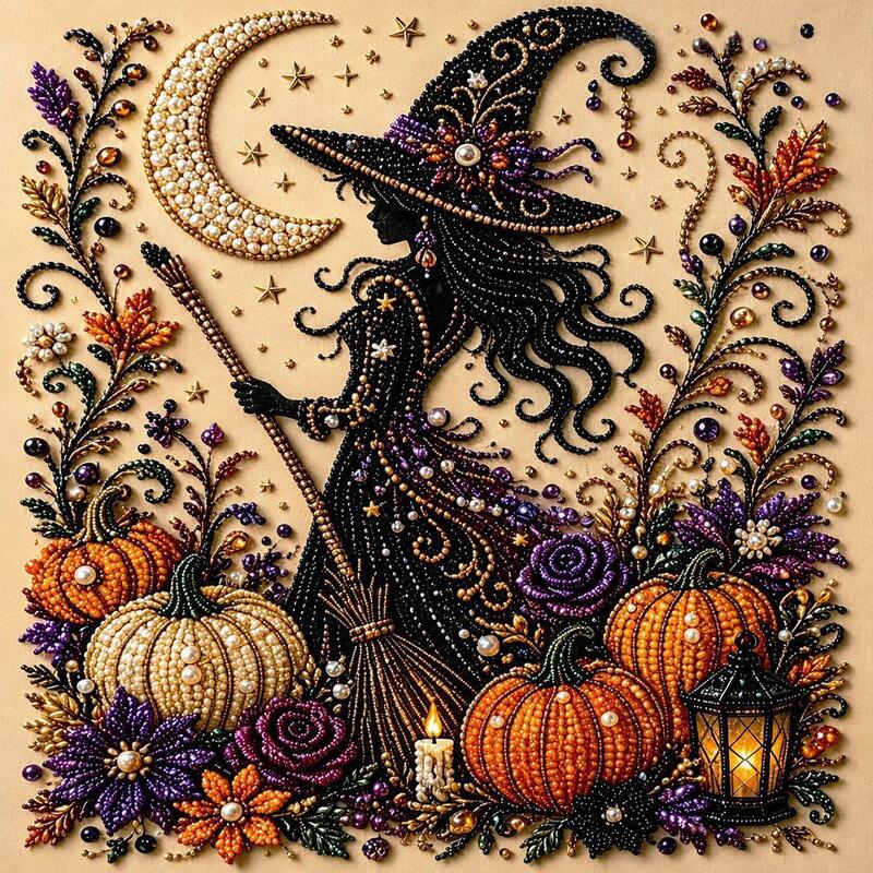 Halloween Diamond Art Gem Painting Kit