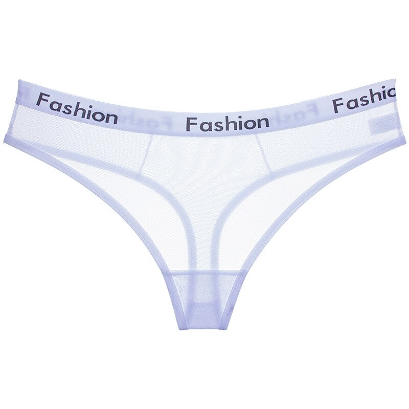 Sheer Hollow Thong Briefs