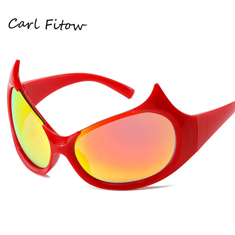 Alien Demon Sunglasses | Futuristic Hip Hop Shades | 6 Colorways