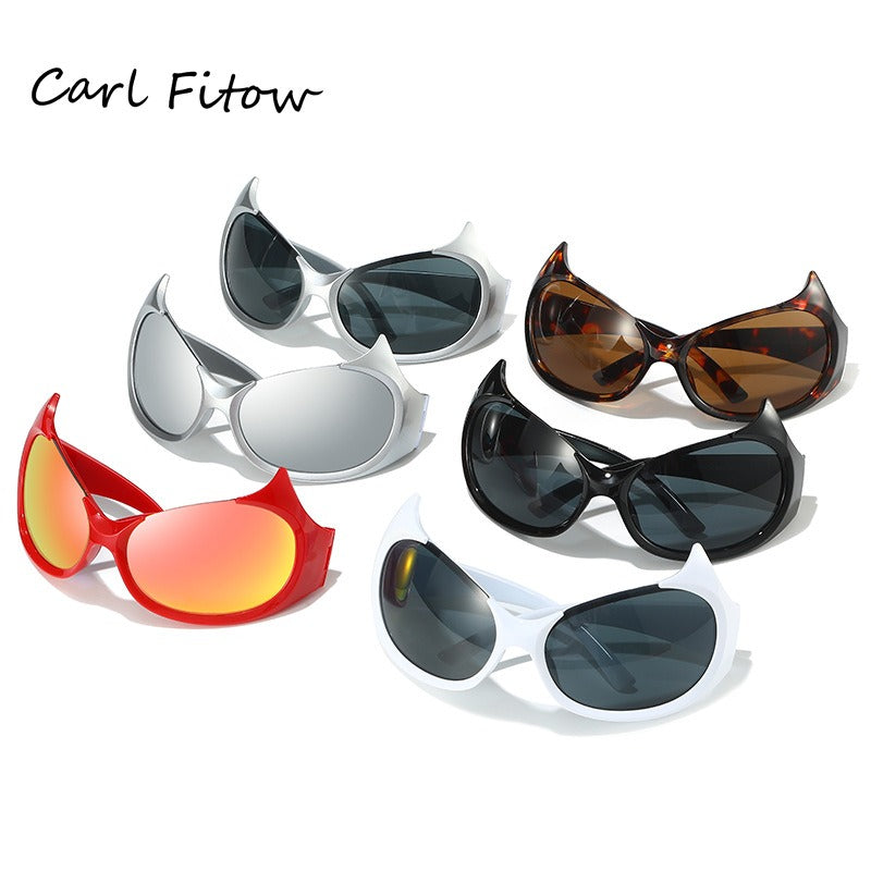 Alien Demon Sunglasses | Futuristic Hip Hop Shades | 6 Colorways
