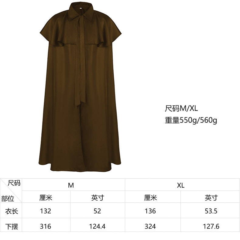 Gothic Medieval Cape, Robe & Cloak Collection | Monk, Death God & Wizard Styles