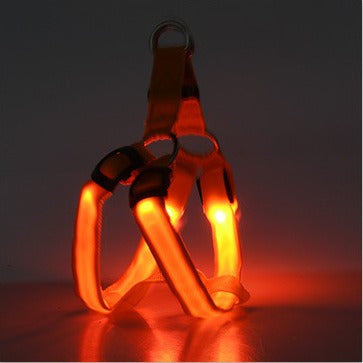 LED Light-Up Dog Harness