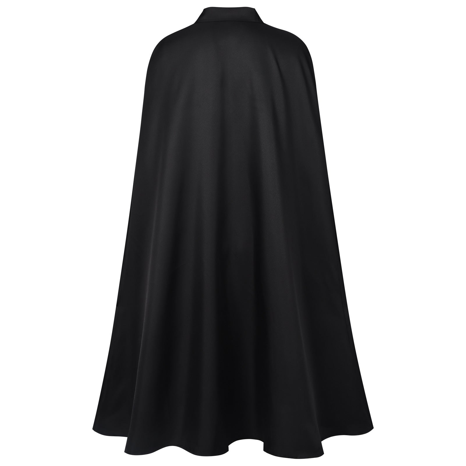 Halloween Unisex Vintage Gothic Cape Coat Hooded Cloak Wizard Priest Robe