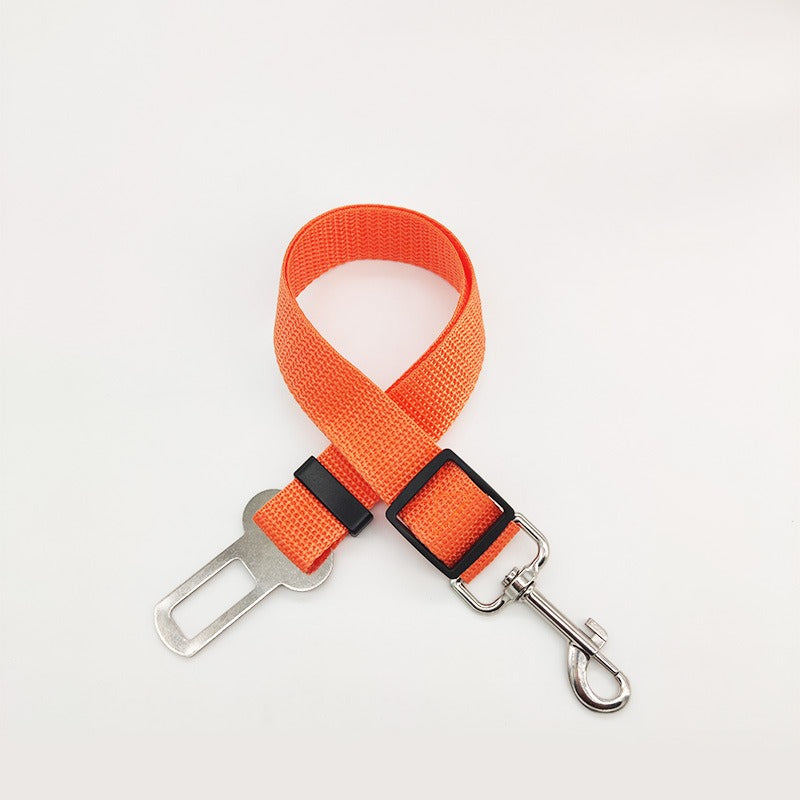 Adjustable Pet Car Safety Belt — Dog Seat Belt Tether