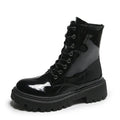 Women Colorful Fashion Ankle Boots Gothic Platform Punk Winter Black High Heels Sexy Ladies Shoes Combat Boots for Women