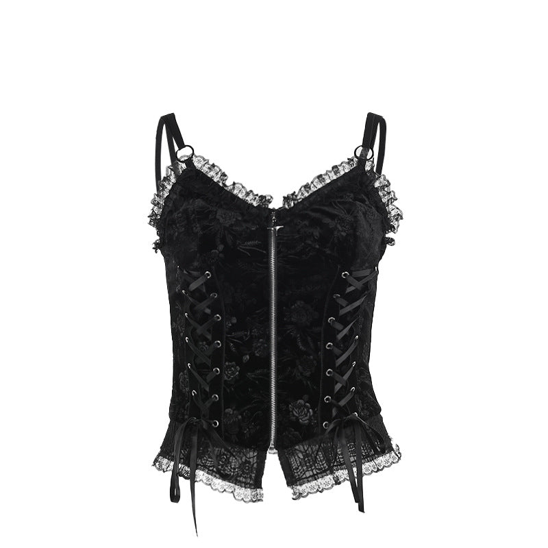 Gothic Rose Halter Top