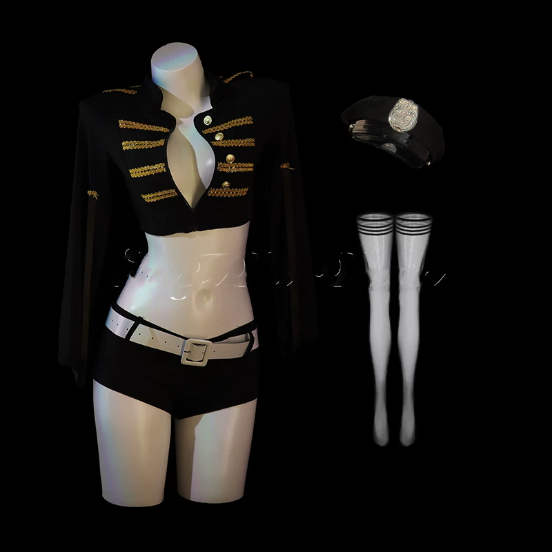Night Flight Officer Cosplay Costume Set