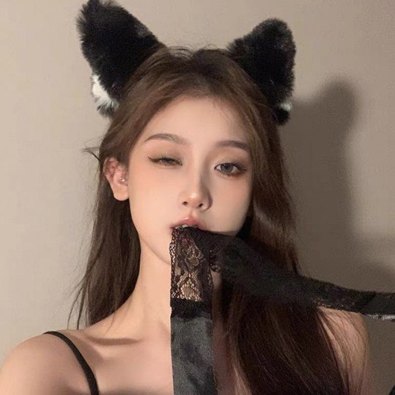 Lace Blindfold & Hair Accessory Set
