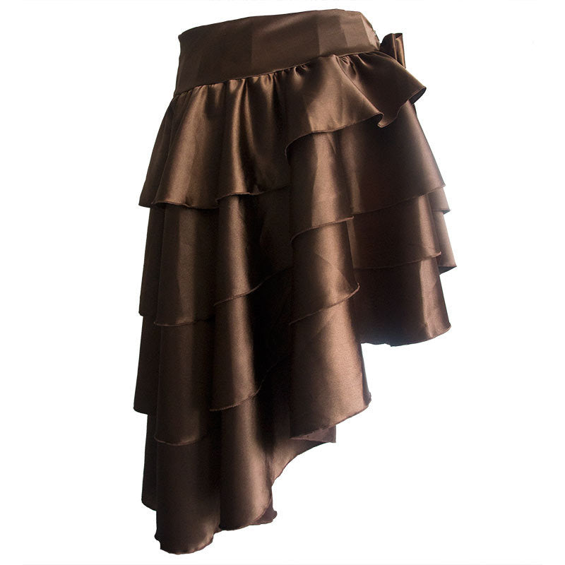 Punk Gothic Pirate Irregular Skirt – Caribbean Dark