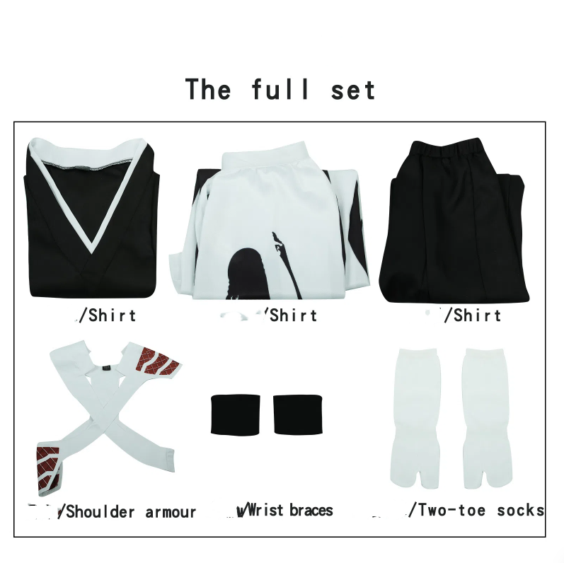 Kurosaki Ichigo Cosplay Costume & Wig — Bleach Thousand-Year Blood War