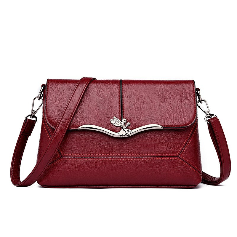 Soft Leather Tote & Crossbody Shoulder Bag | Women's Fashion Handbag | 7 Colors