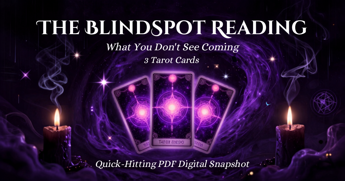 The Blindspot Reading (What You Don't See Coming)