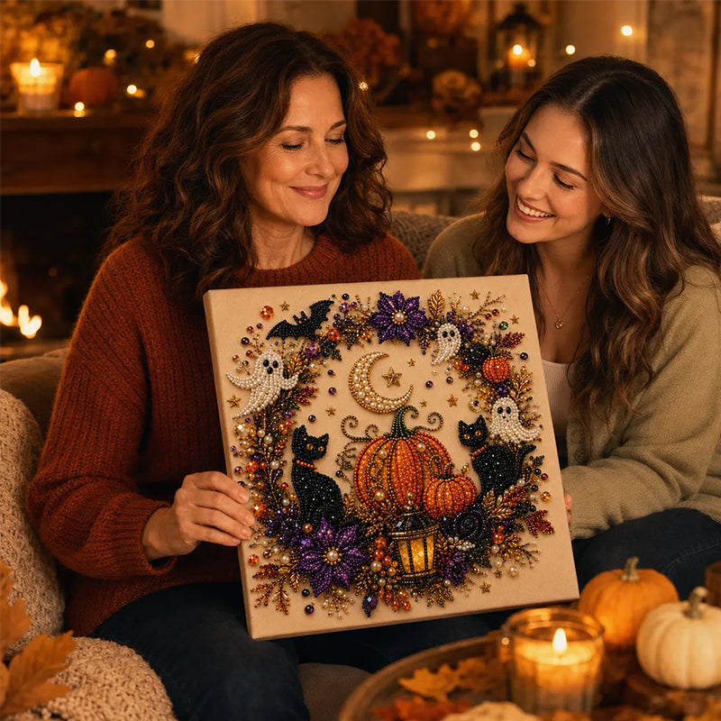 Halloween Diamond Art Gem Painting Kit