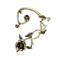 Vintage Rose Drop Earrings